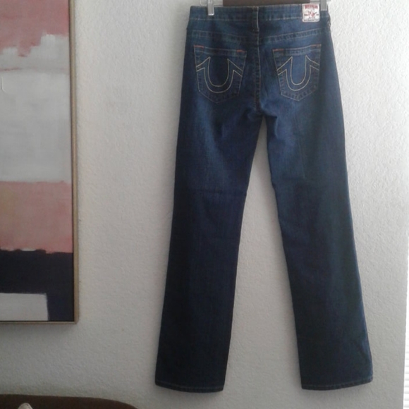 True Religion Straight Jeans Size 28 - Picture 4 of 7